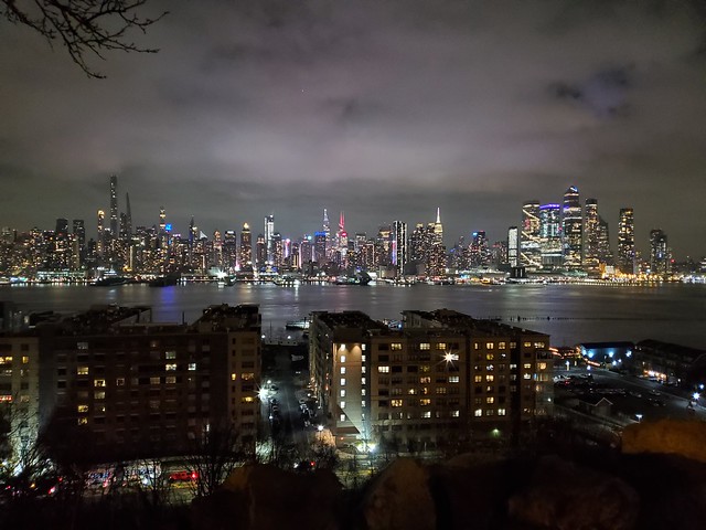 Manhattan skyline, NJ view 2023-12-16