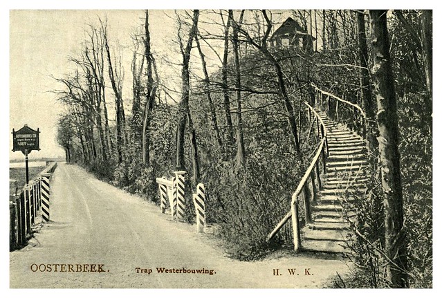 Oosterbeek Trapopgang Westerbouwing voor 1907