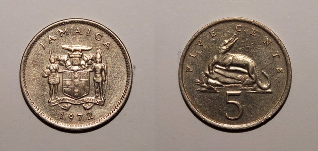 Jamaica - 5 cents - 1972