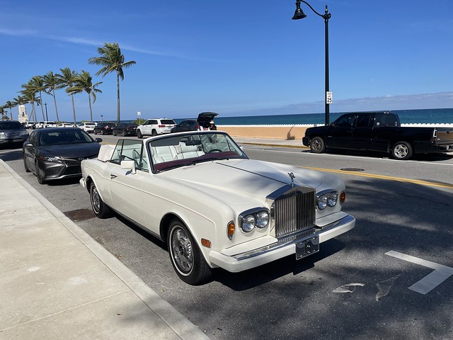 1990 Rolls Rocye Corniche Front, West Palm Beach, Florida