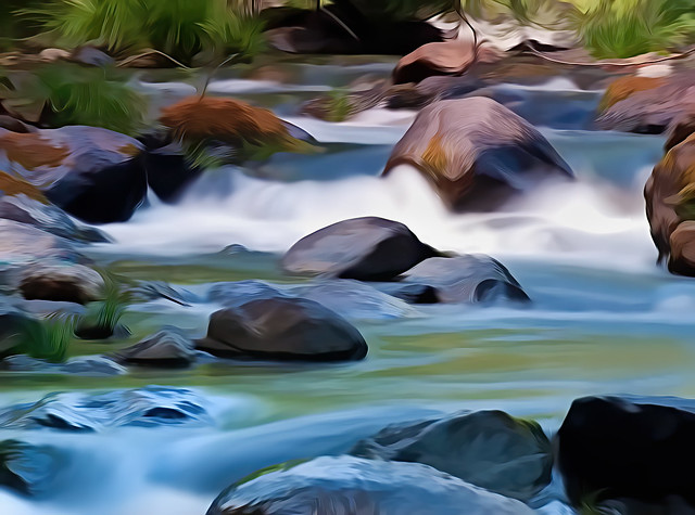 Oregon Riverfall Impressions