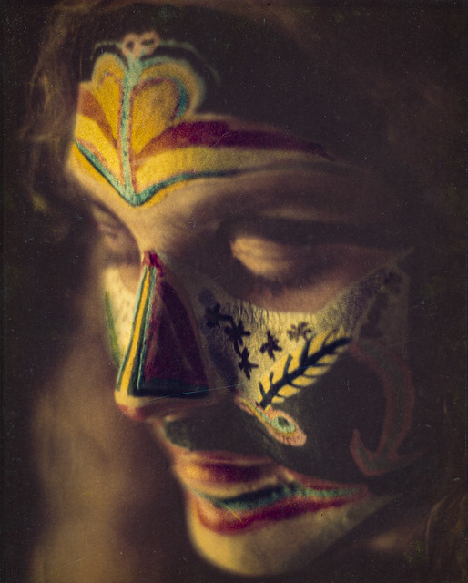 Woman with Painted Face