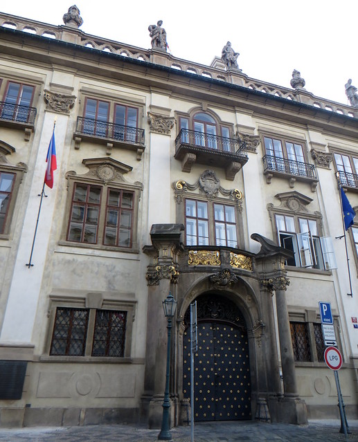 Palais Nostitz, place de Malte, Mala Strana, Prague, République tchèque.