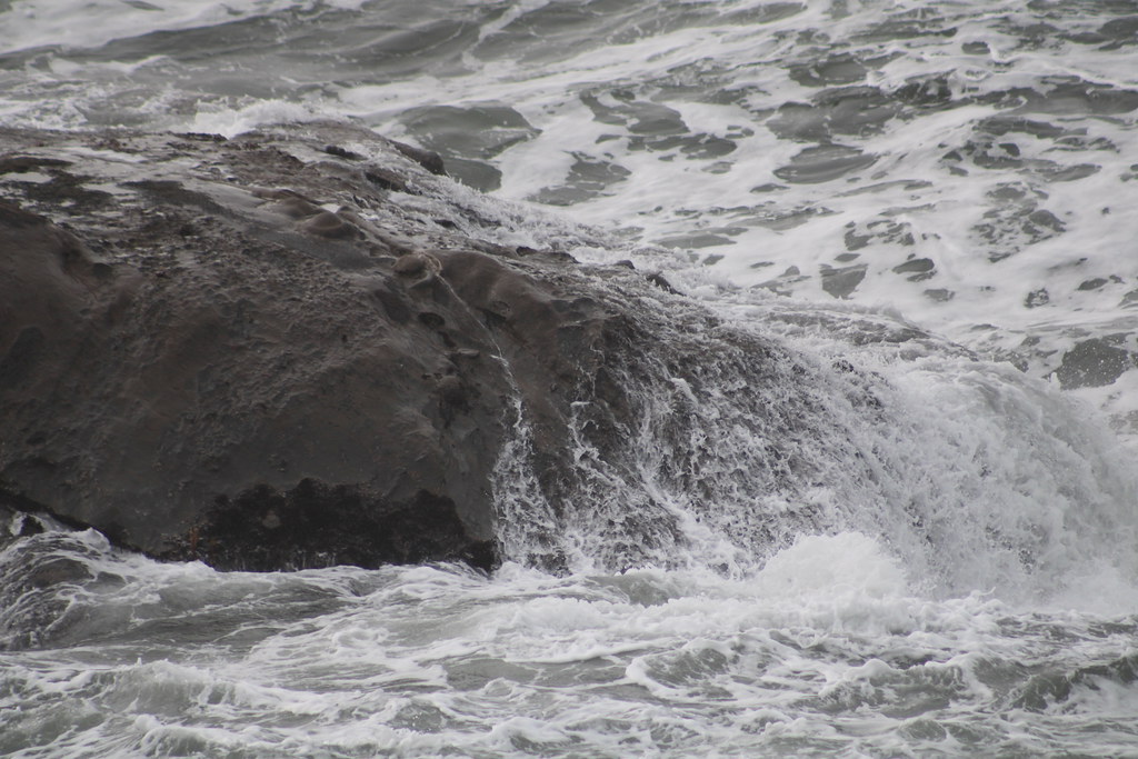 The rock gets a watery caress