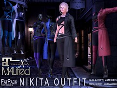 MALified - Nikita Outfits - LaraX - FATPACK
