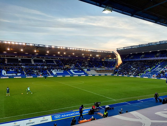 Kop redevelopment work at St Andrews, Birmingham City, late November 2023