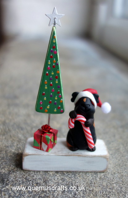 Christmas Tree Santa Guinea Pig
