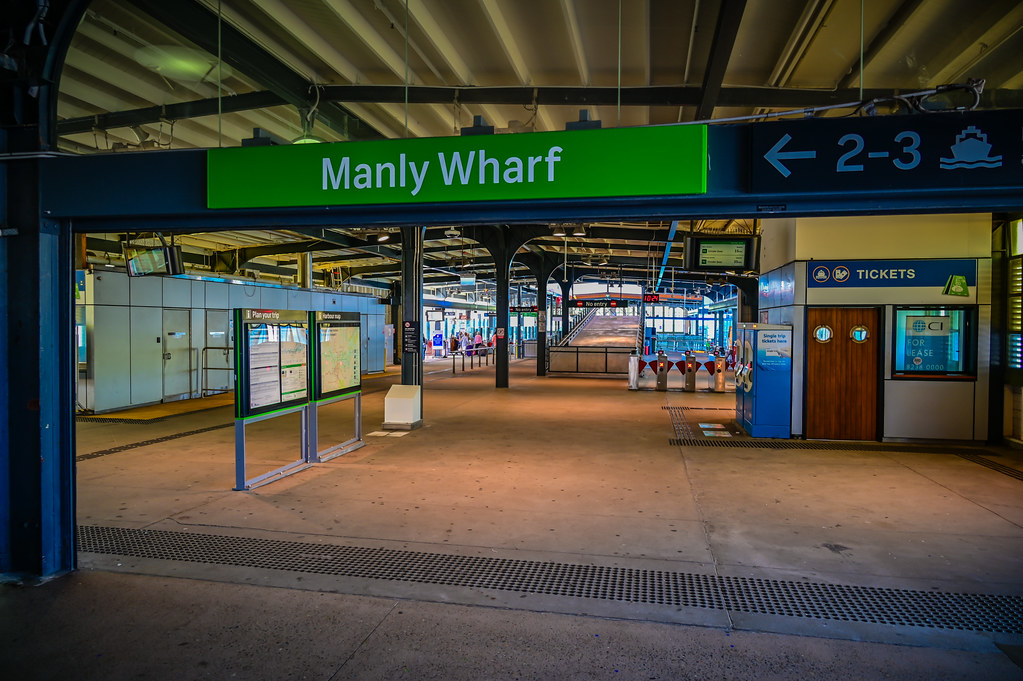 Manly Wharf Ferry Terminal - Manly NSW Australia