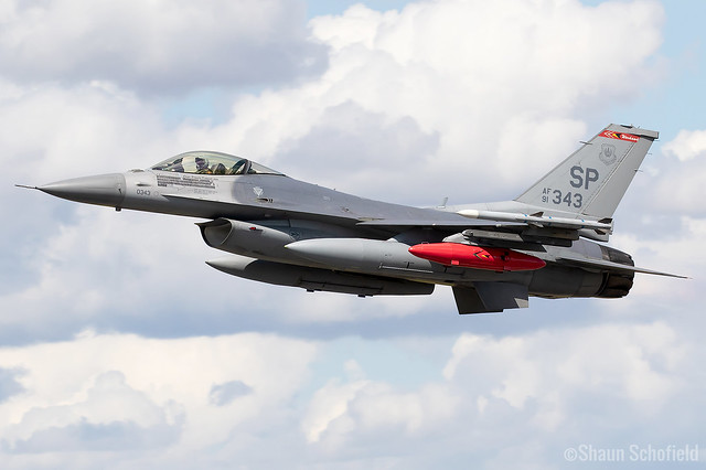 Lockheed Martin F-16CM Fighting Falcon | 91-0343/SP | US Air Force | RAF Fairford | 17/07/23