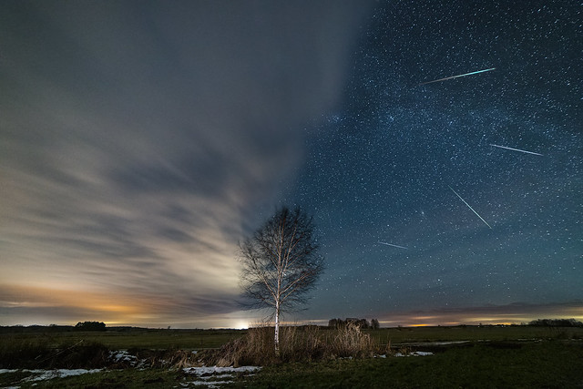 Cloudy meteors