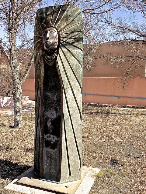 Sculpture, American Indian Motif