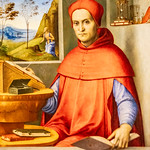 Portrait of a Cardinal in his Study 