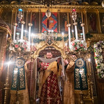 19 декабря 2023, Литургия в Покровском храме Николаевского Малицкого монастыря