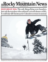 December 22, 2006 - Rocky Mountain News front page. (Rocky Mountain News)