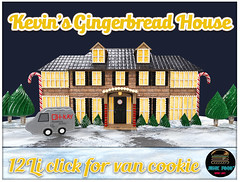 Junk Food - Kevin's Gingerbread House Ad