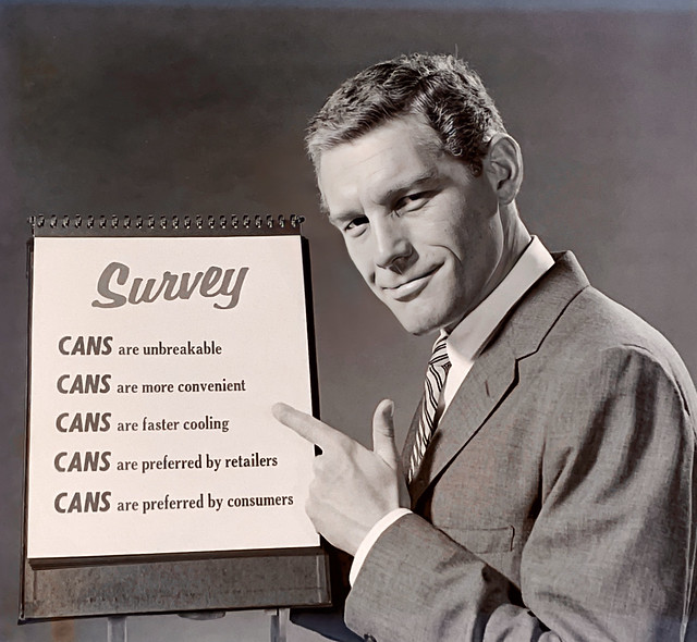 1950s Metal Can Advertising Survey Results