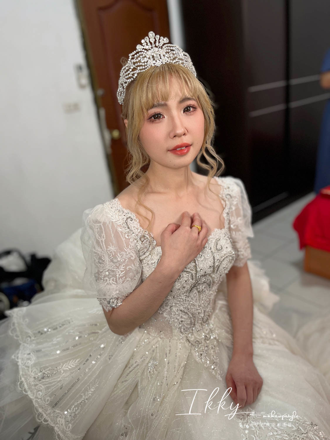 【新秘Ikky】bride湘慧  結婚造型 / 甜美優雅