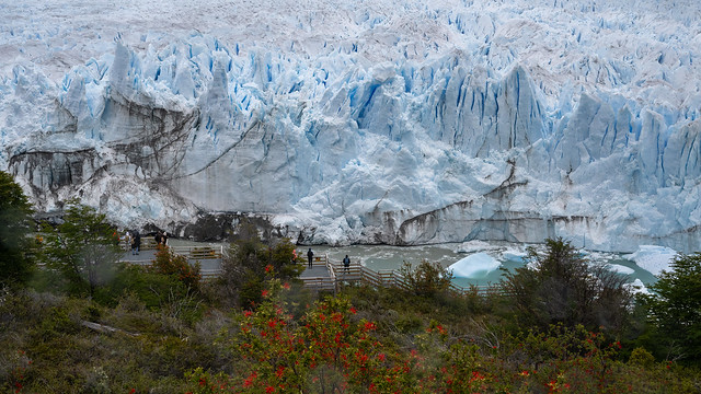 Perito Moreno Glacier and viewing platform