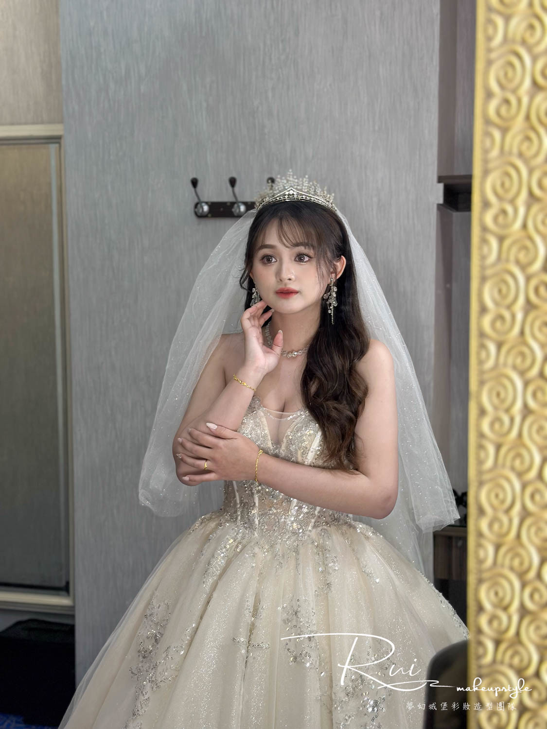 【新秘Rui】bride嘉苓 結婚造型 / 質感公主風