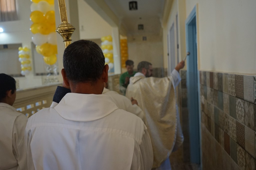 Egipto - Bendición de la nueva área del Hogar Nuestra Señora de Guadalupe