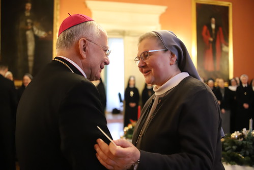 Spotkanie opłatkowe sióstr zakonnych w Pałacu Arcybiskupów Krakowskich 20.12.2023 r.