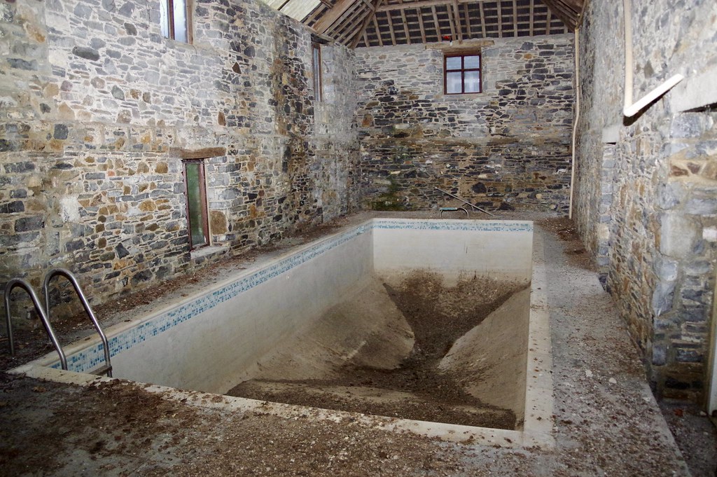 Pool in the barn