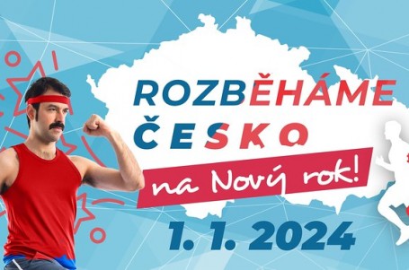 Rozběháme Česko 1.1. 2024. Pojďme společně přepsat český rekord!