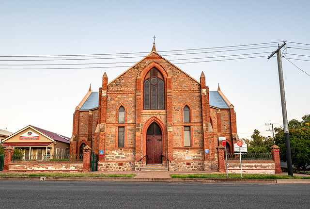 The Broken Hill Wesleyan Church (Far West New South Wales, Outback Australia)