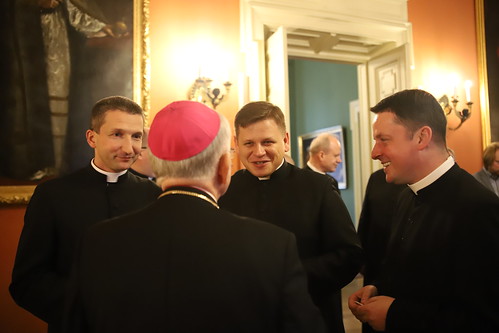 Spotkanie opłatkowe księży w Pałacu Arcybiskupów Krakowskich 20.12.2023 r.