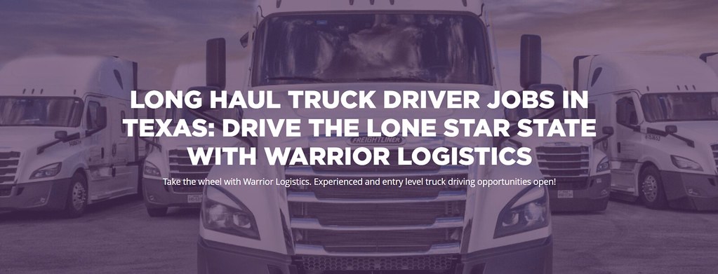 Long haul truck driver jobs