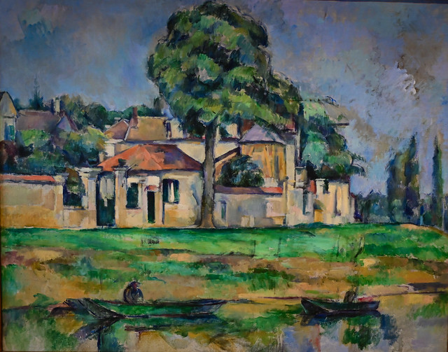 Paul Cézanne - Banks of the Marne 1888 at Art Gallery of New South Wales Sydney NSW Australia