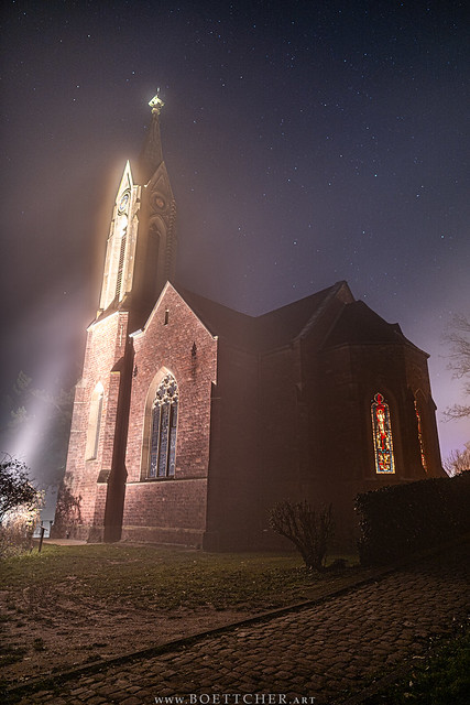 Illuminated Church in December 2023 05