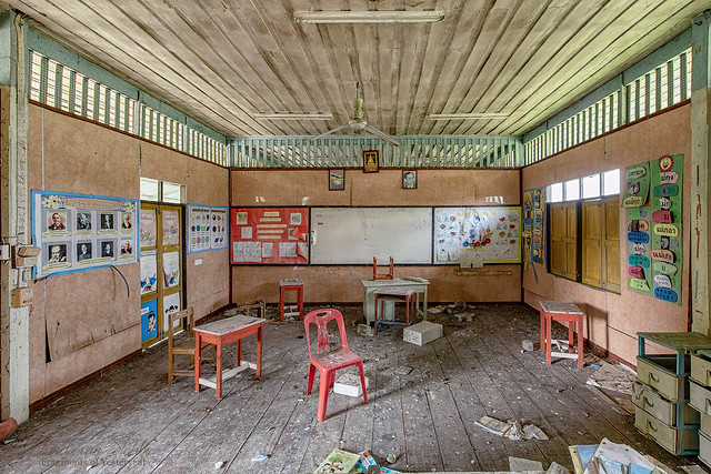 Silence in the classroom
