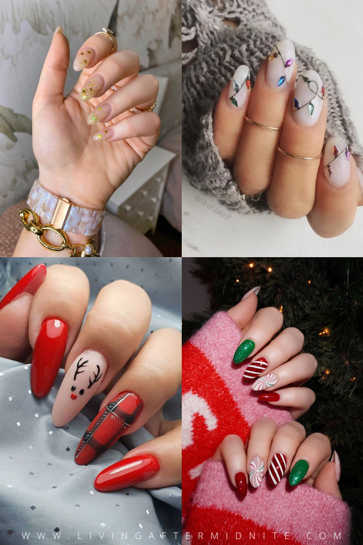 Amazon.com: Square Long Fake Nails Snowflake Press on Nails Long Christmas  Nails for Women Santa Claus Acrylic False Nails Glossy Christmas Cute  Design Nail Glue for Press on Nails 24Pcs : Beauty