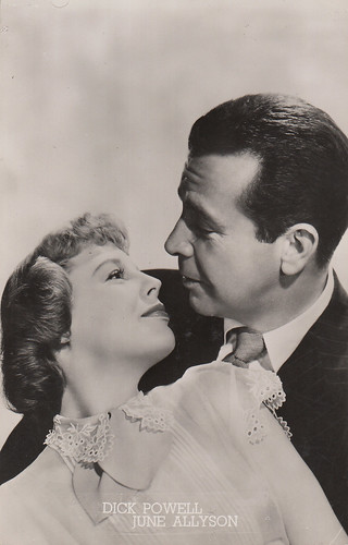 June Allyson and Dick Powell