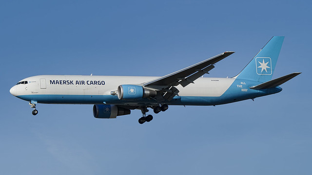 Maersk Air Cargo (Amerijet International) Boeing 767-300F N496MM