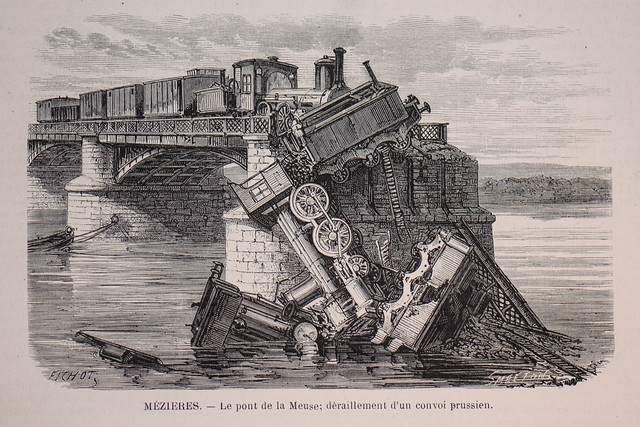 1871 derailment of a Prussian convoy