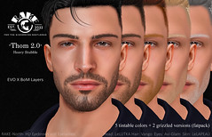 RAKE Facial Hair -Thom 2.0-