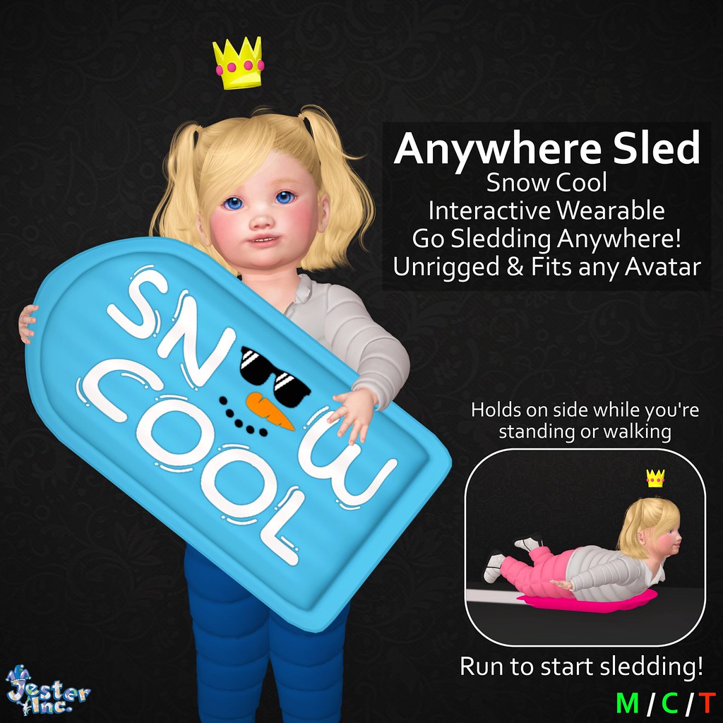 Presenting the new Anywhere Sled from Jester Inc.