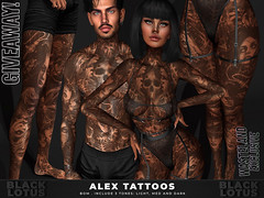 Alex tattoos - giveaway! : )