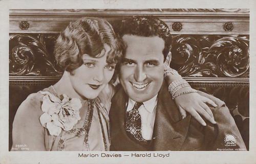 Mildred Davis and Harold Lloyd