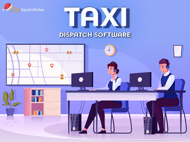Taxi Dispatch Software by SpotnRides