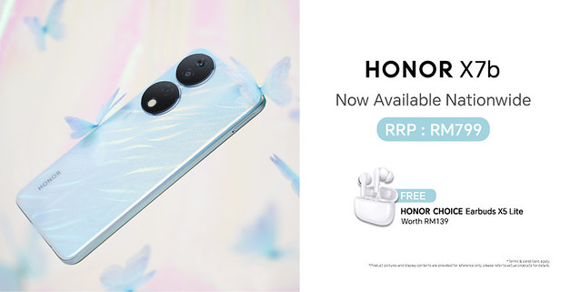 HONOR X7b Available Nation Wide Now