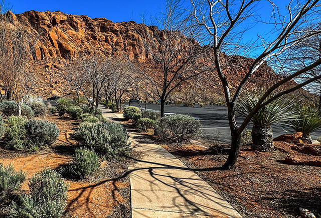 On the grounds of the Tuacahn Center for the Arts, St. George, Utah.