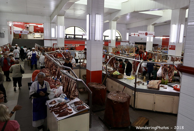Meat Section - Osh Bazaar - Bishkek Kyrgyzstan