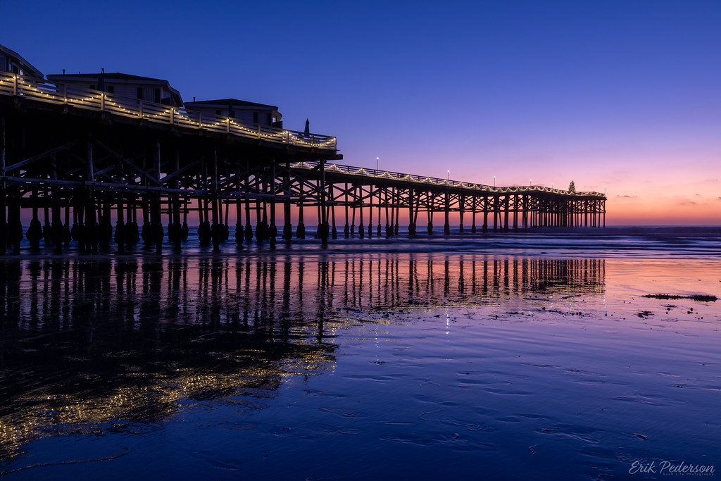 Crystal Pier after Sunset