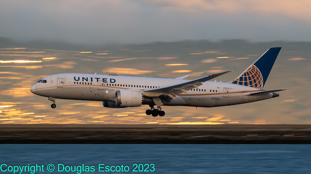 N29907 United Airlines Boeing 787-8 Dreamliner