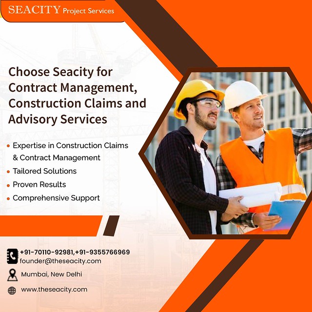 Choose Seacity for Contract management, Construction claims and Advisory Services