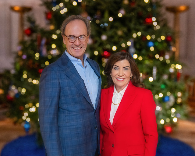 Governor Kathy Hochul and First Gentleman Bill Hochul