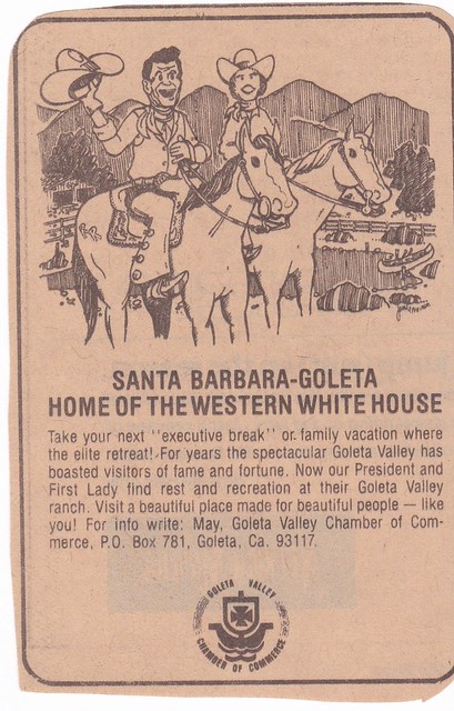 Santa Barbara Ranch Ad Circa 1980s